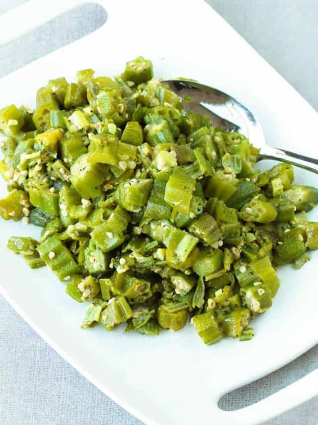 Sautéed Okra and Garlic