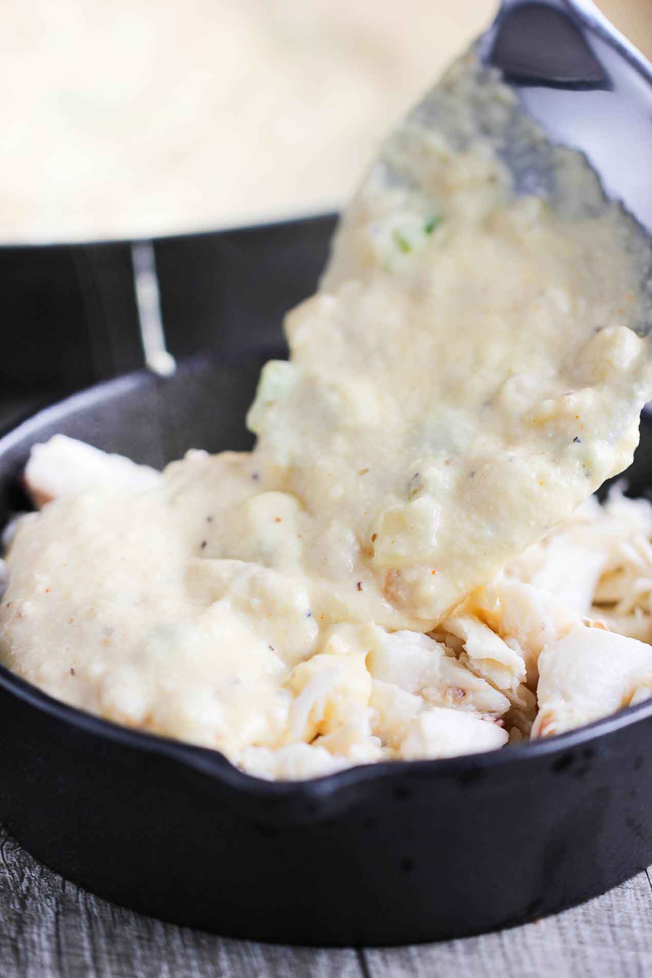 Lump Crab au gratin recipe