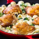 Creamy Pasta with Chicken and Broccoli