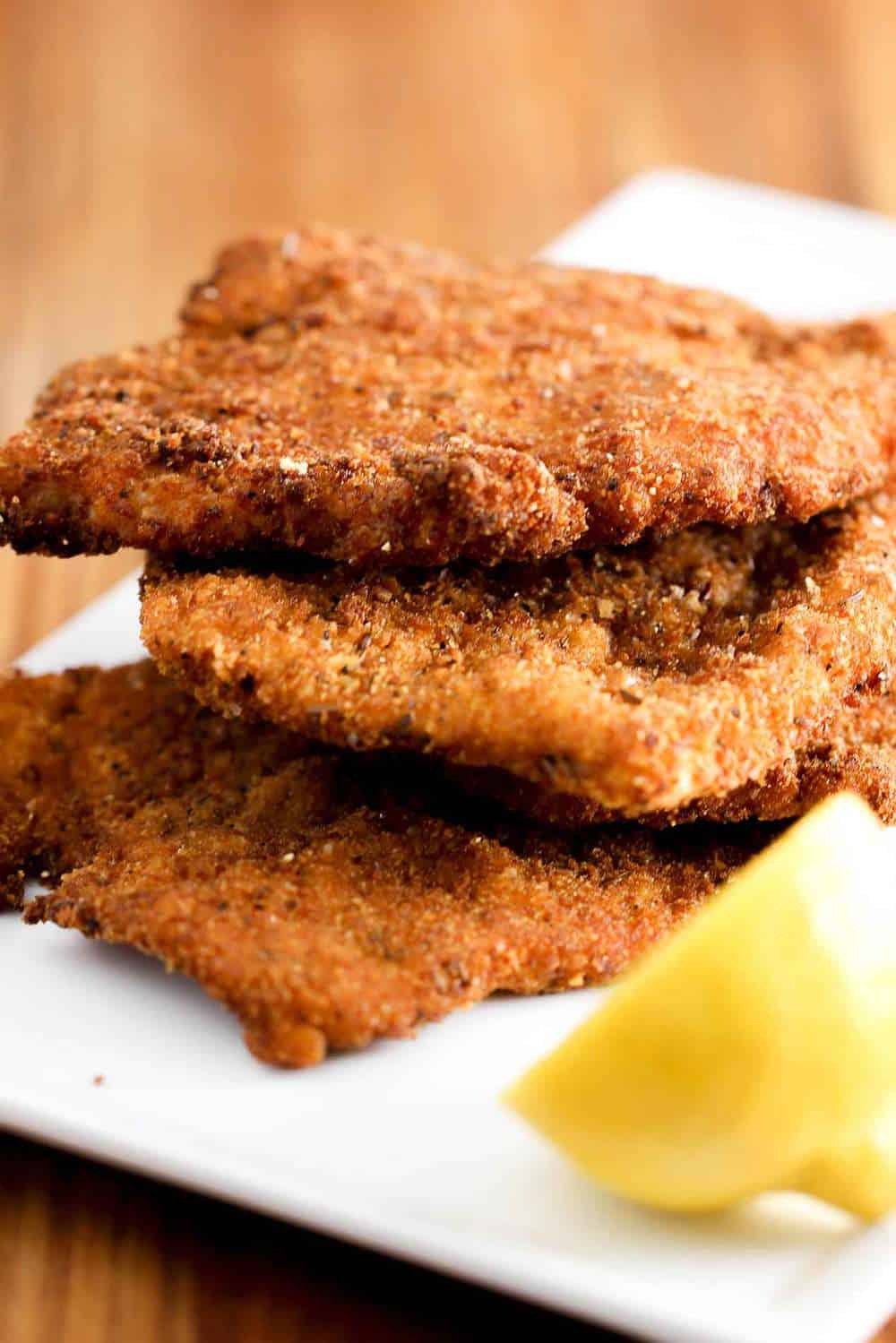 German schnitzel with mushroom gravy recipe