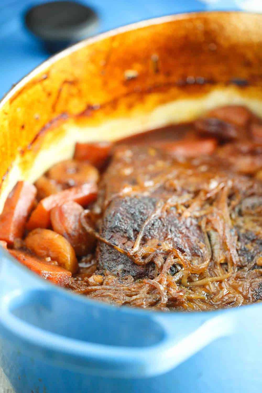 beef brisket with carrots and apricots recipe