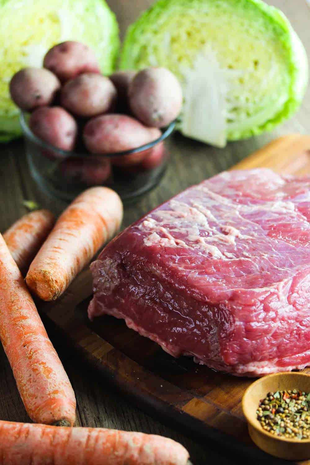 Corned Beef with Cabbage recipe