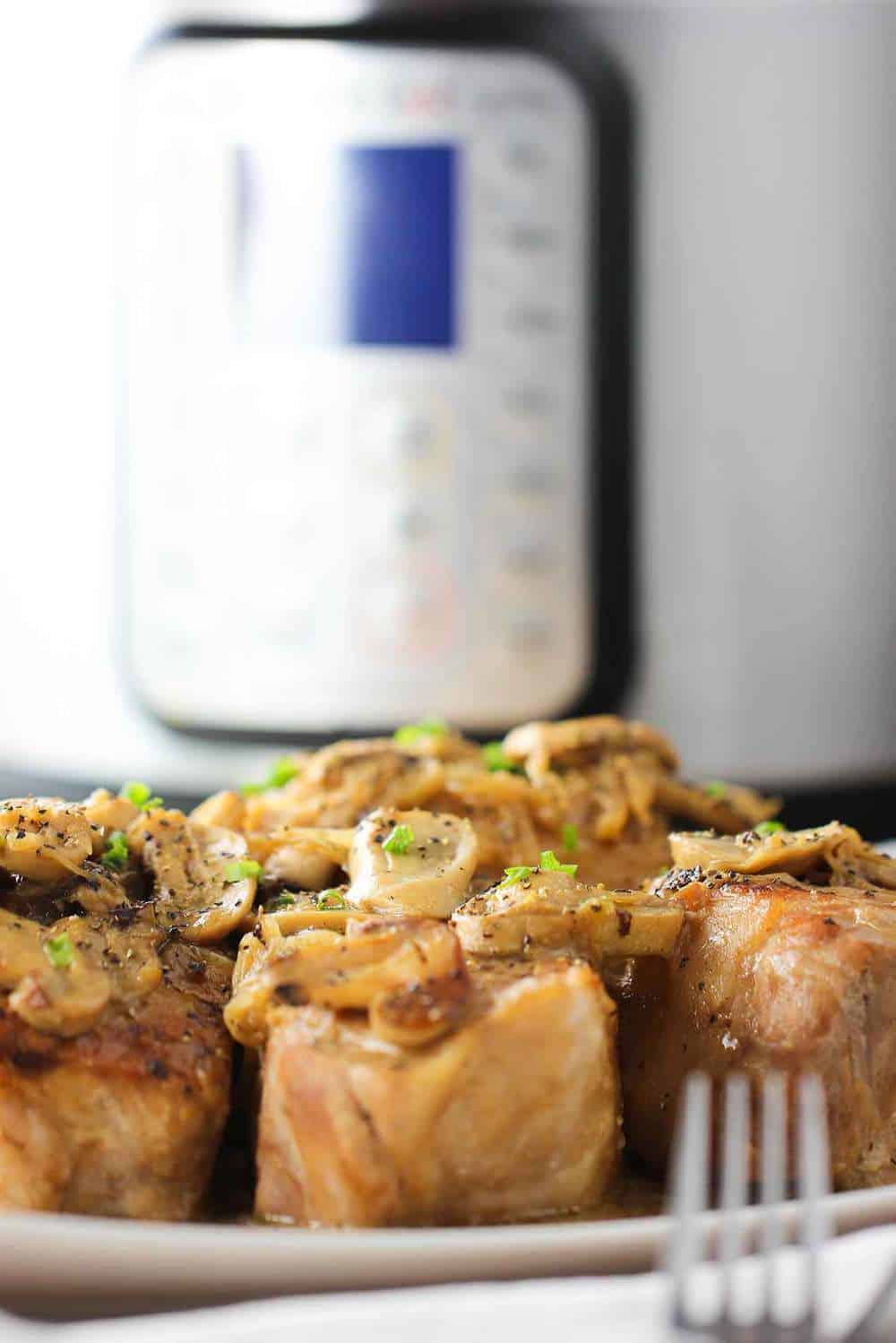 Instant Pot Smother Pork Chops recipe