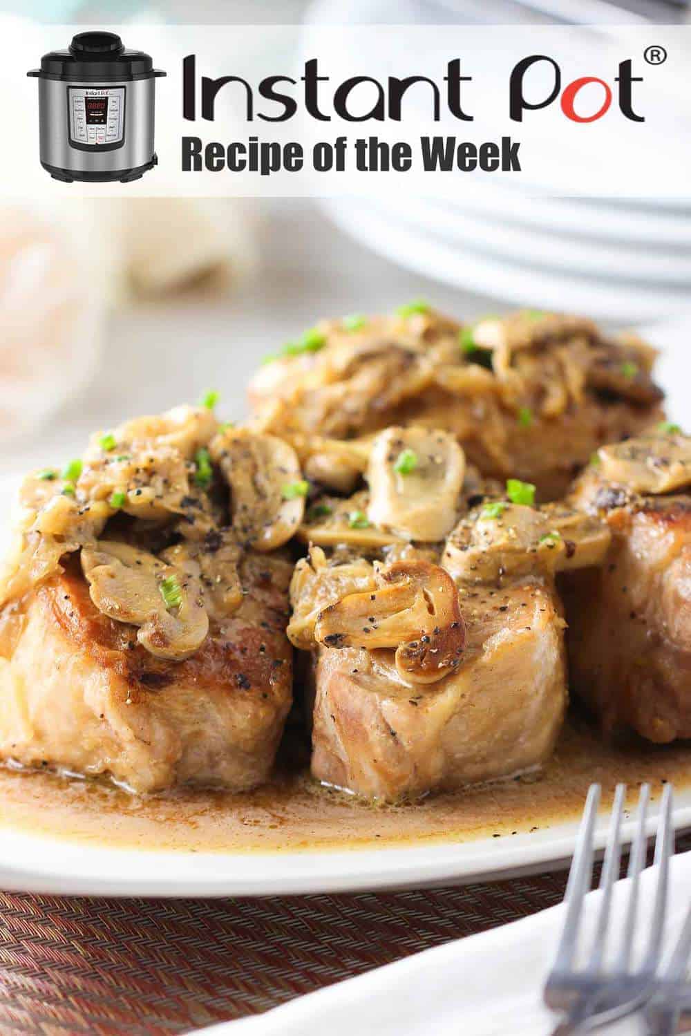 Instant Pot Smother Pork Chops recipe