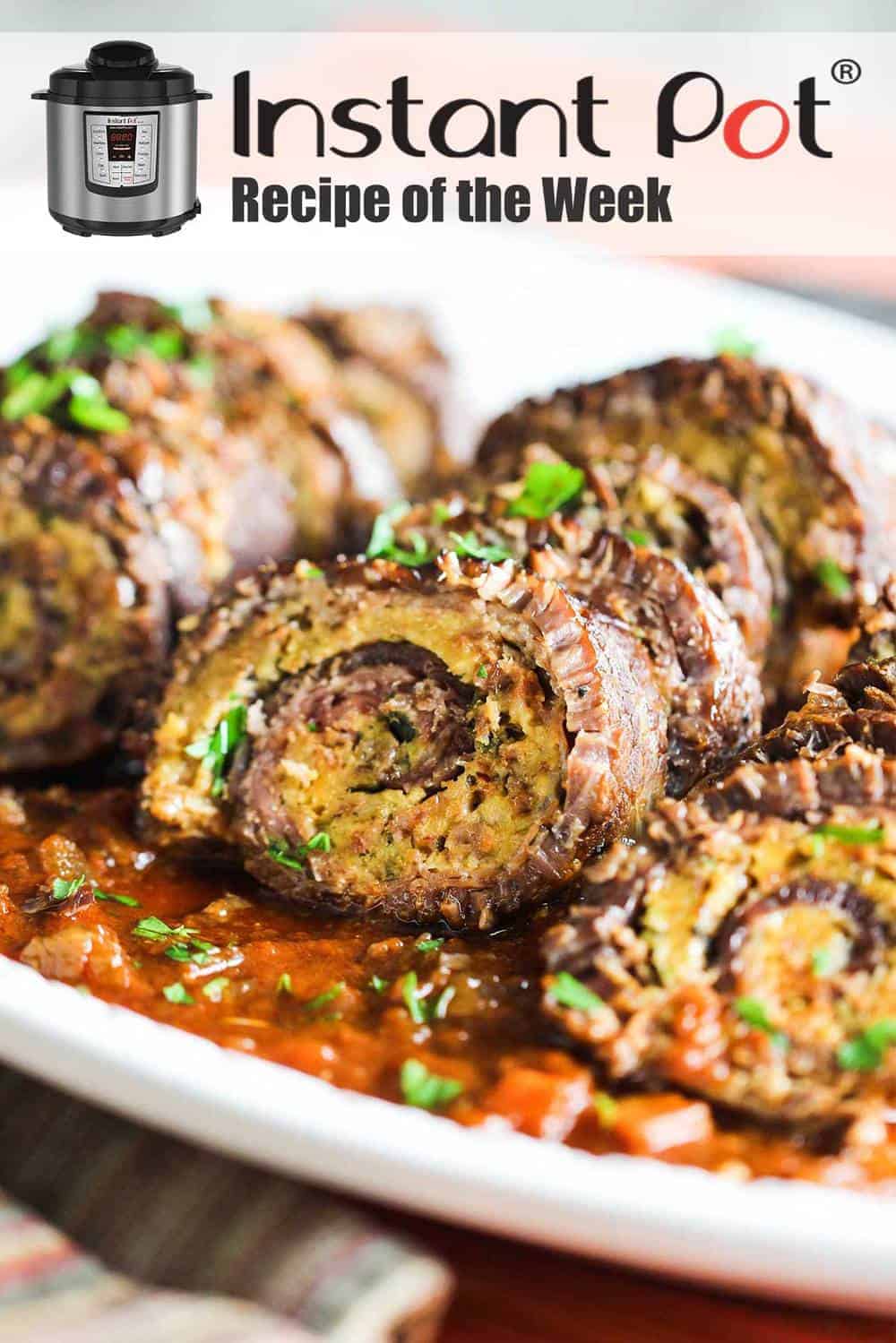 Instant Pot Braciole recipe