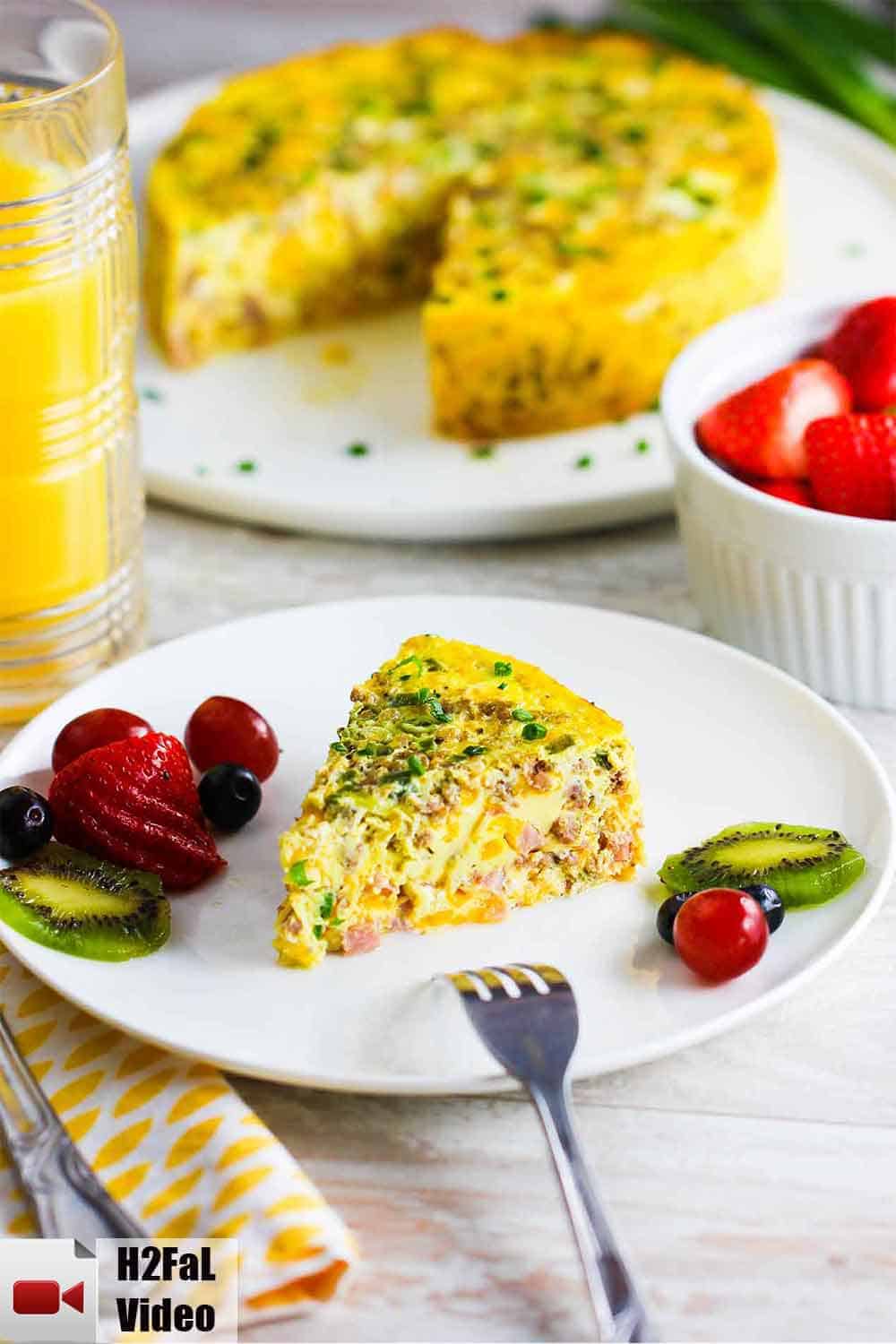 Instant Pot Cheesy Frittata