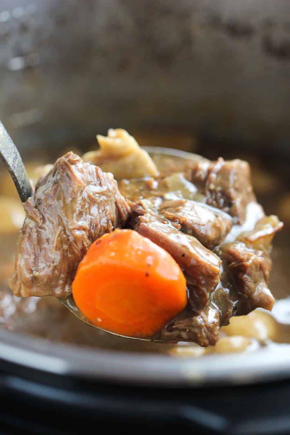 Instant Pot Irish Guinness Beef Stew recipe