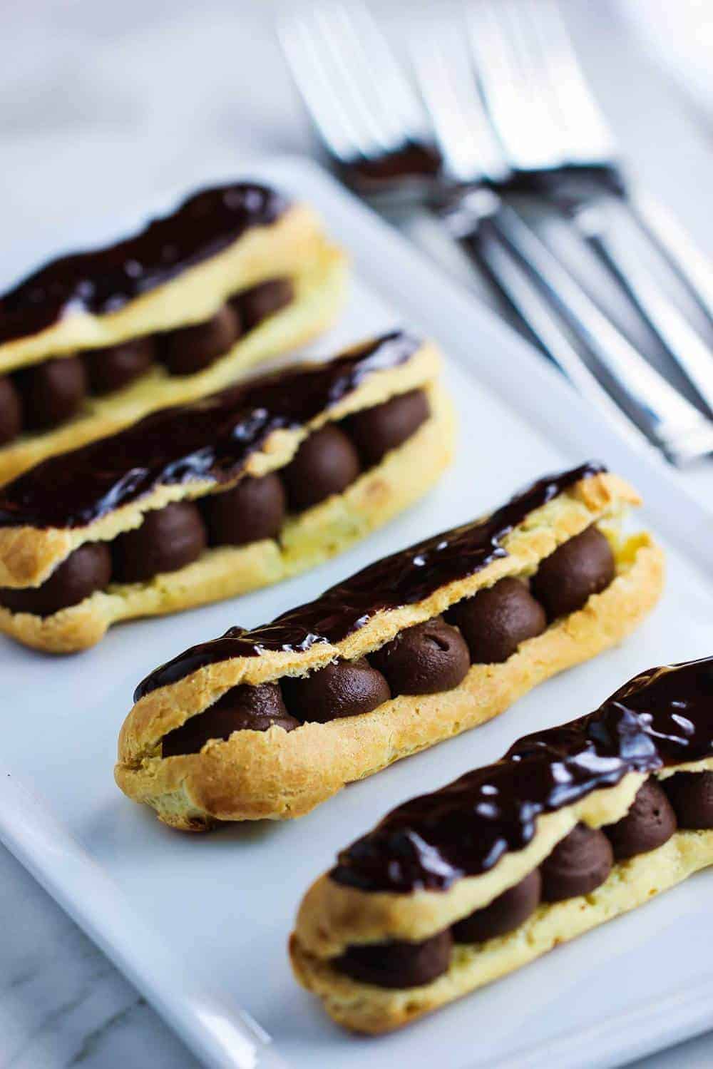 Chocolate Eclairs recipe