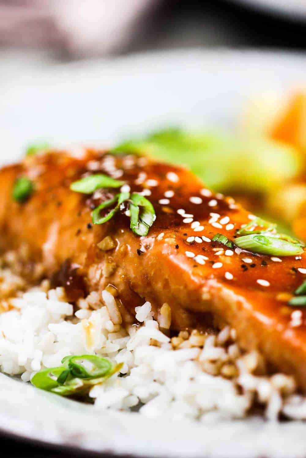 Instant Pot Teriyaki Salmon recipe