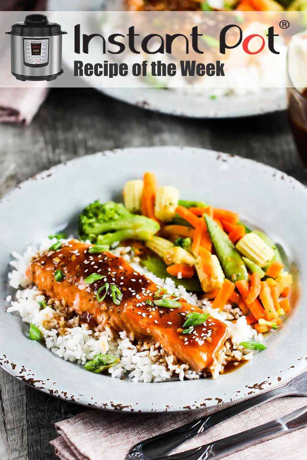 Instant Pot Teriyaki Salmon recipe 