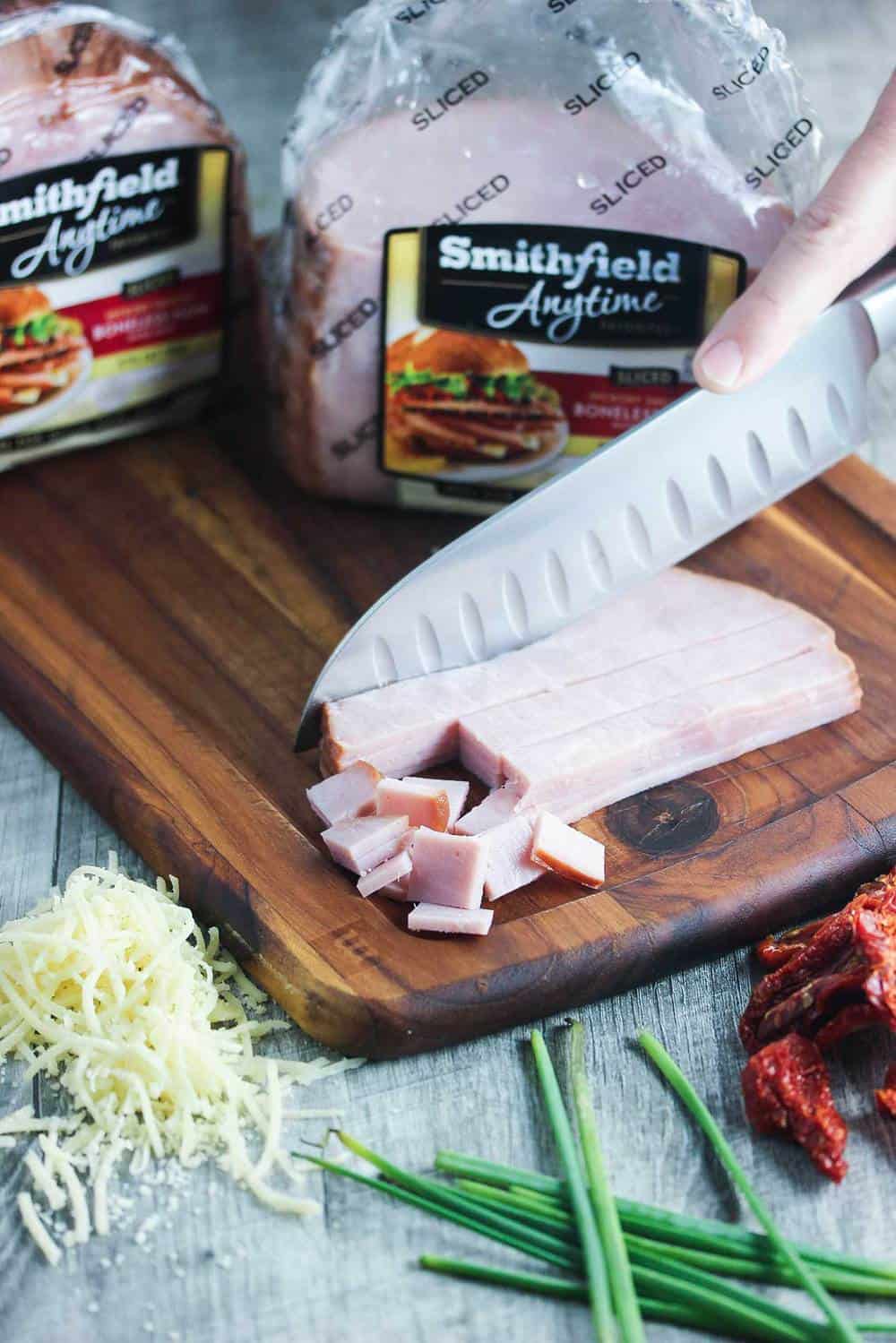 Ham and Gruyere Savory Popovers recipe